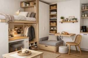 Comment optimiser un petit espace avec des rangements malins et esthétiques pour gagner en confort au quotidien