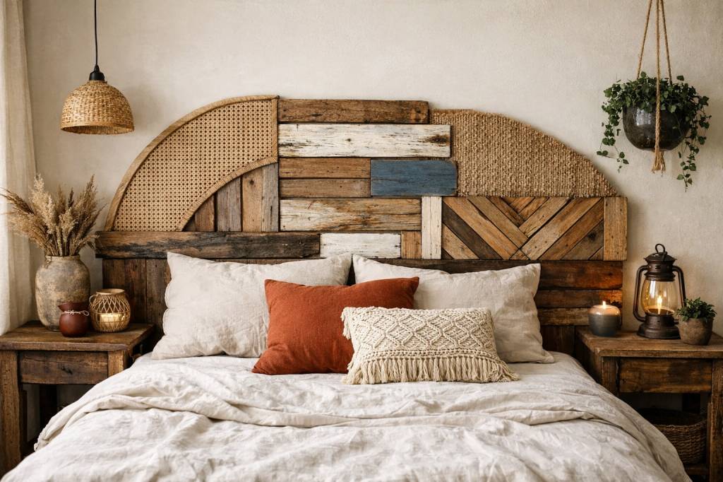 Tutoriel diy : fabriquer une tête de lit personnalisée avec des matériaux recyclés pour une chambre unique et écologique