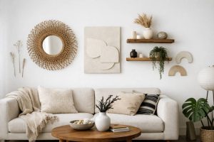 10 idées de décoration murale pour donner du caractère à un intérieur blanc sans le surcharger visuellement