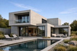 Maison moderne en béton banché : comprendre les atouts et contraintes de cette architecture contemporaine