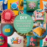 Idées DIY pour personnaliser vos coussins de jardin