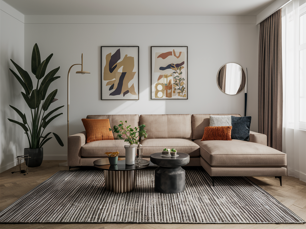 Le tapis sur mesure : un atout déco pour votre salon